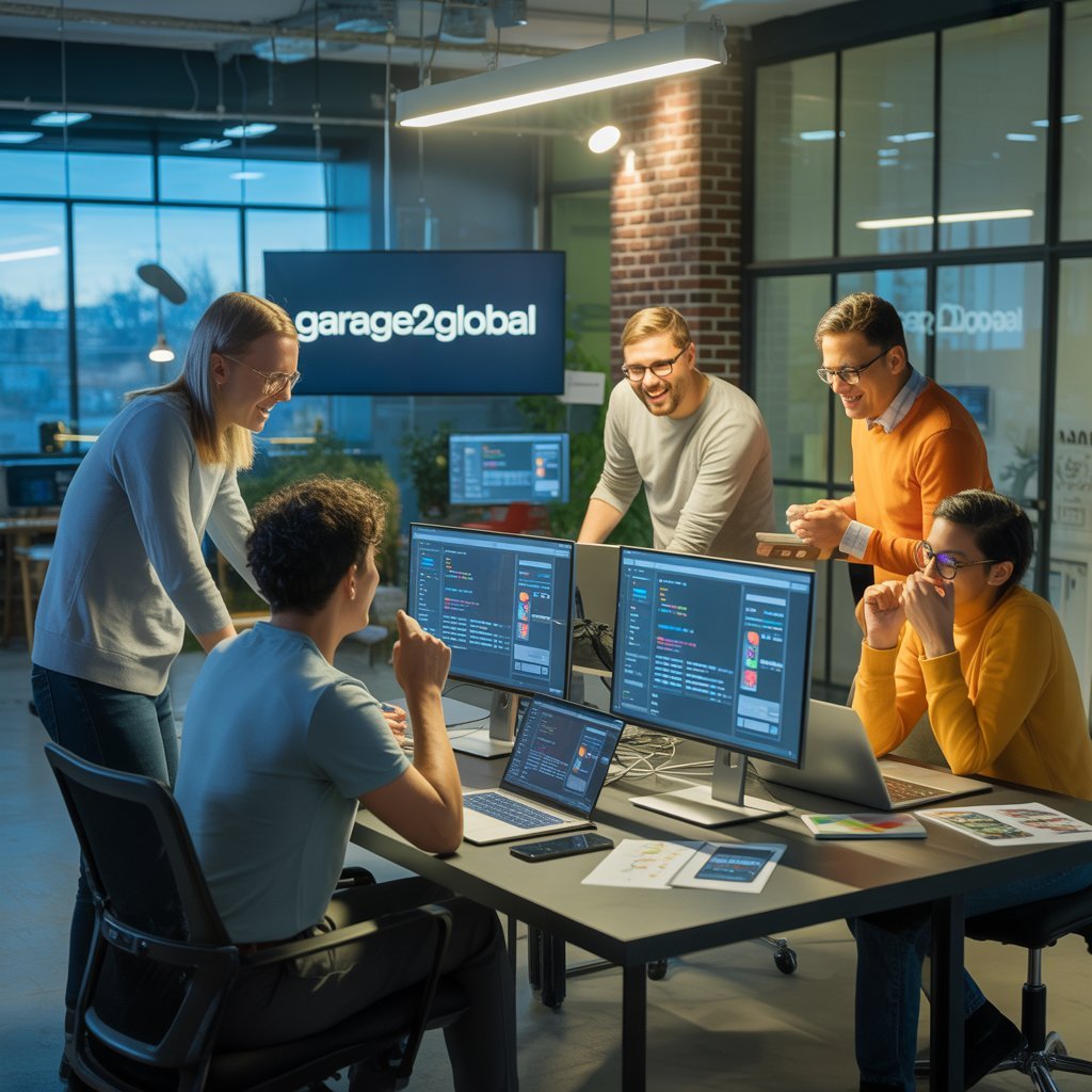 mobile app developers at garage2global