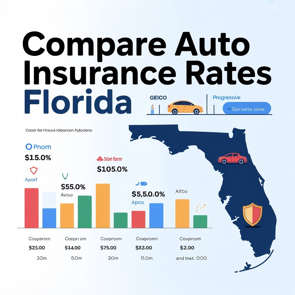 Compare auto insurance rates in Florida and find the best coverage at the lowest price. Learn how to compare quotes, understand state requirements, and save hundreds on your car insurance today.