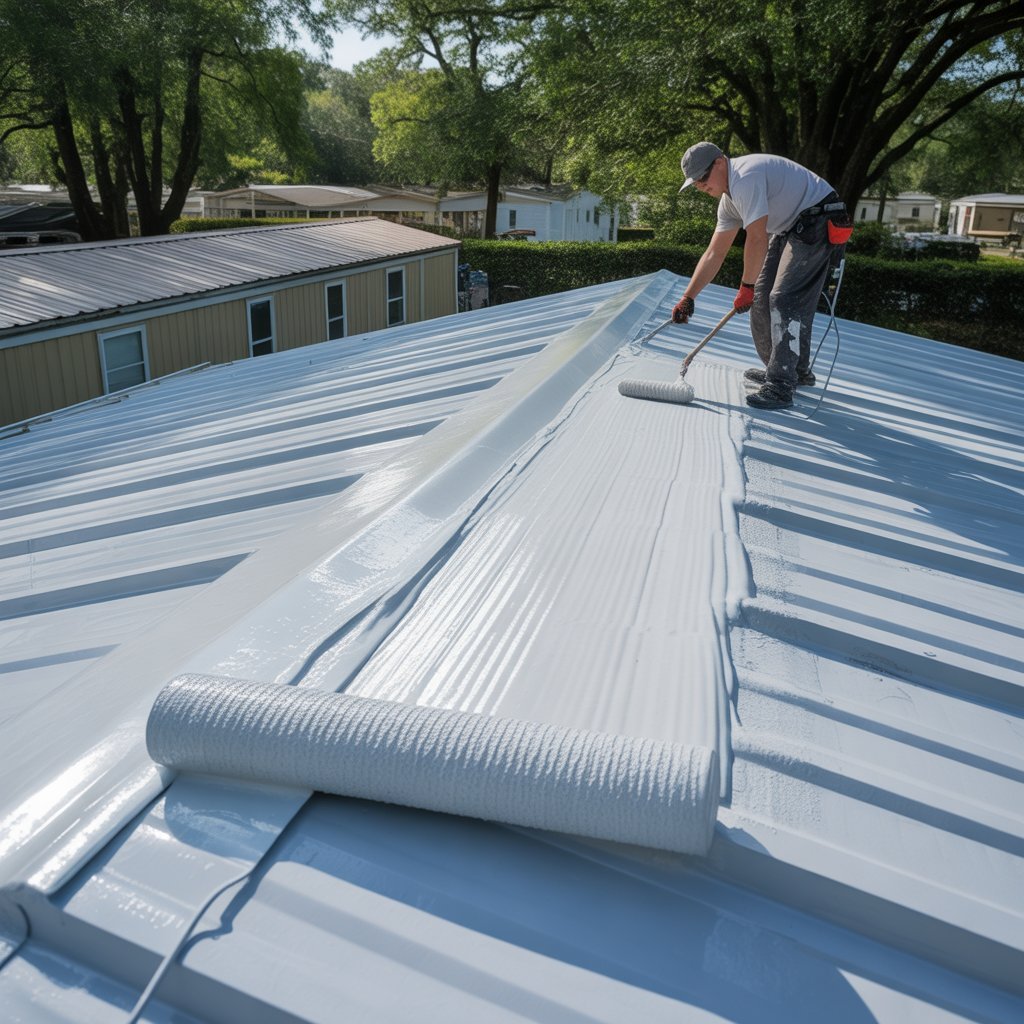 mobile home roof coating
