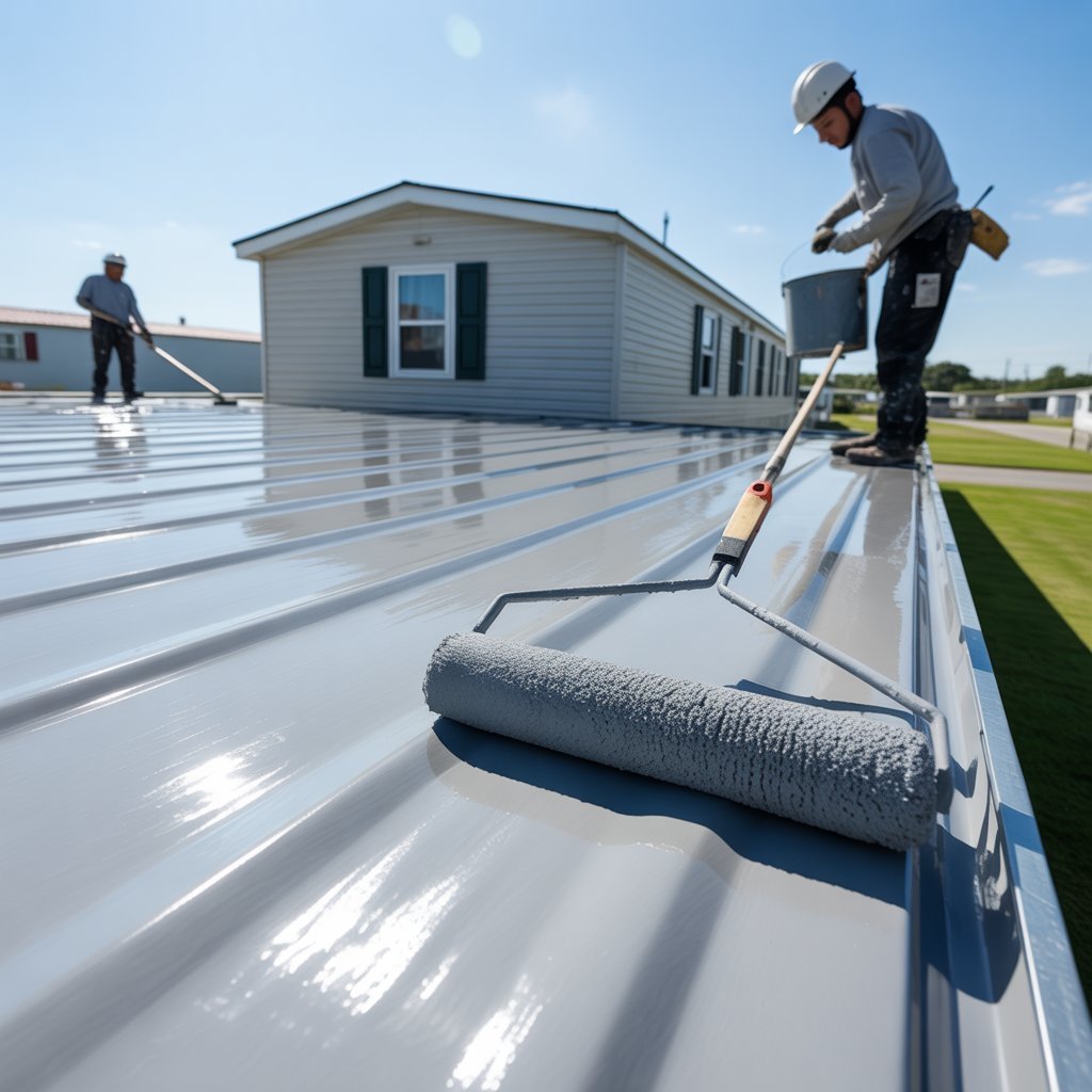 mobile home roof coating